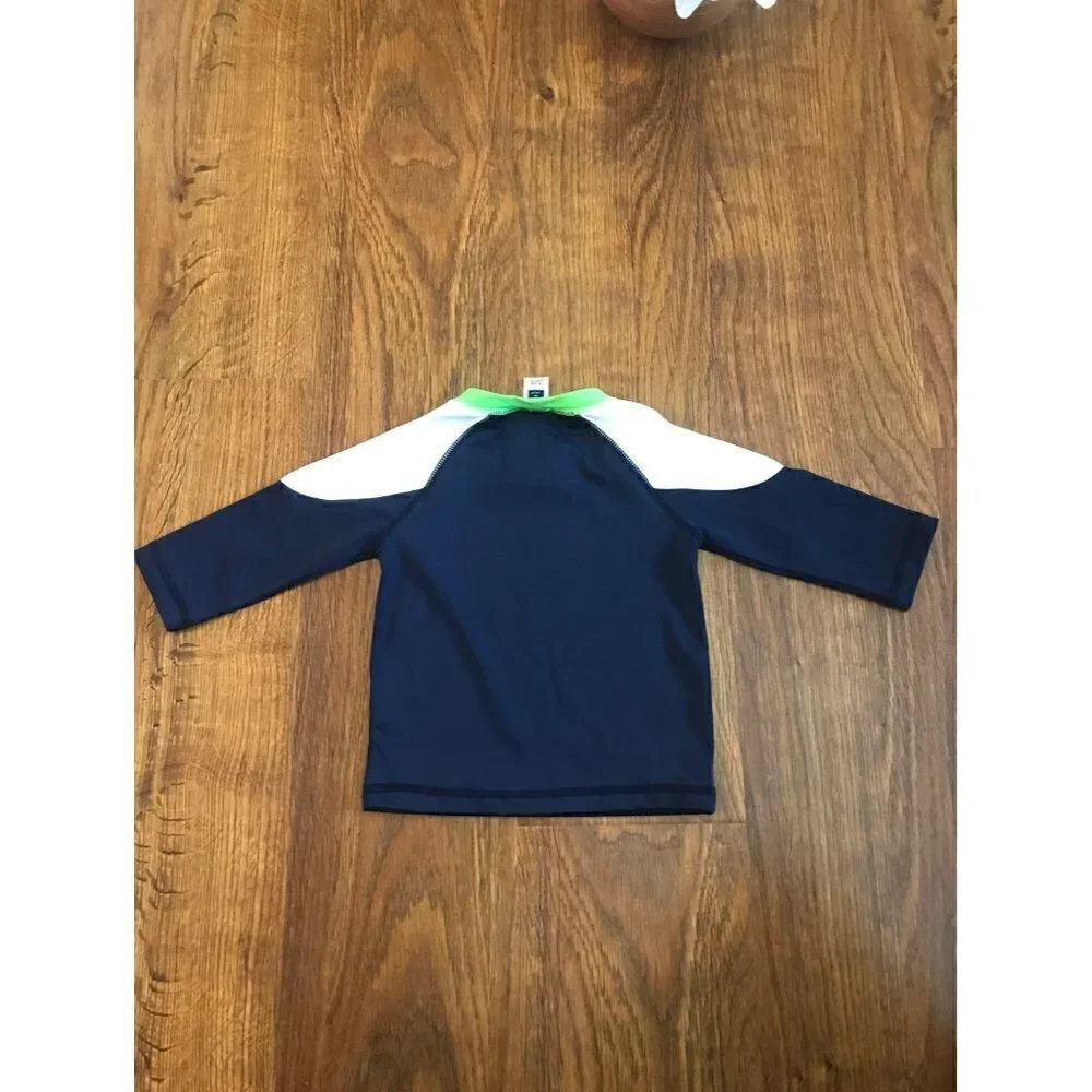 Janie and Jack rashguard navy